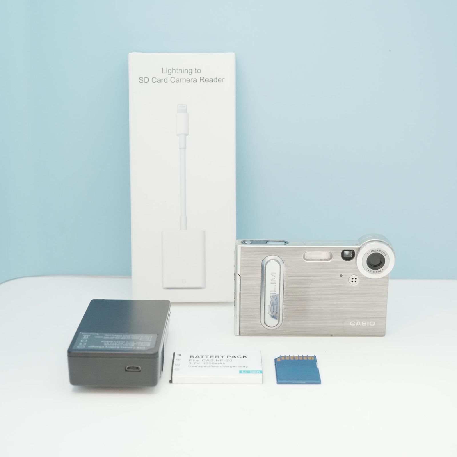 【スマホ転送OK】カシオ CASIO EXILIM EX-S3 デジタルカメラ CASIO EXILIM EX-S3 セブンイレブンモデル デジカメ スマホ転送OK フル