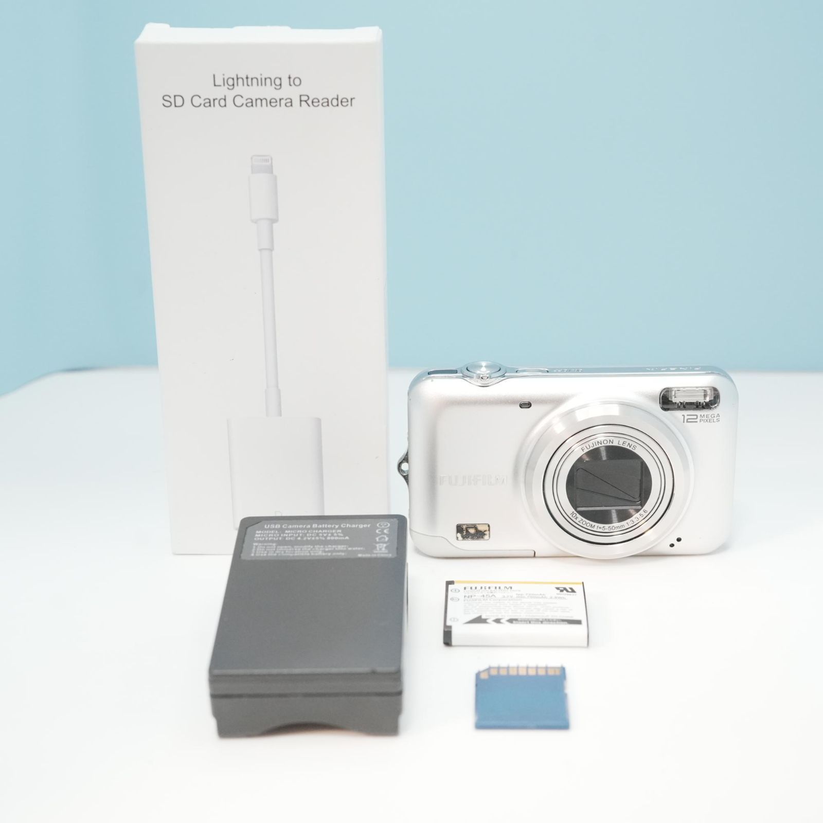 FUJIFILM FINEPIX JZ デジカメ スマホ転送OK フルセット a5570 - メルカリ