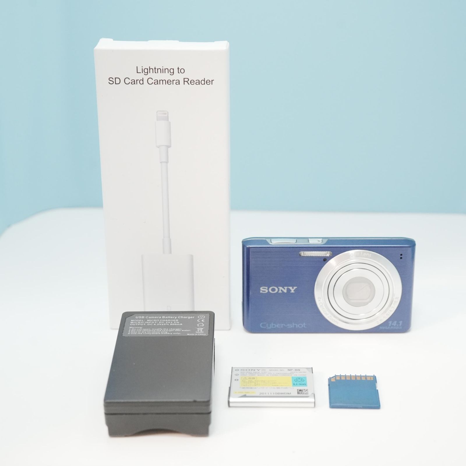 SONY Cyber-shot DSC-W610 デジカメ スマホ転送OK フルセット 極美品