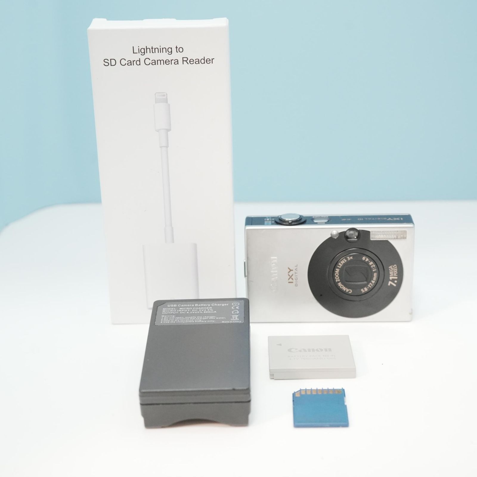 Canon IXY DIGITAL 10 デジカメ スマホ転送OK フルセット a5585 - メルカリ