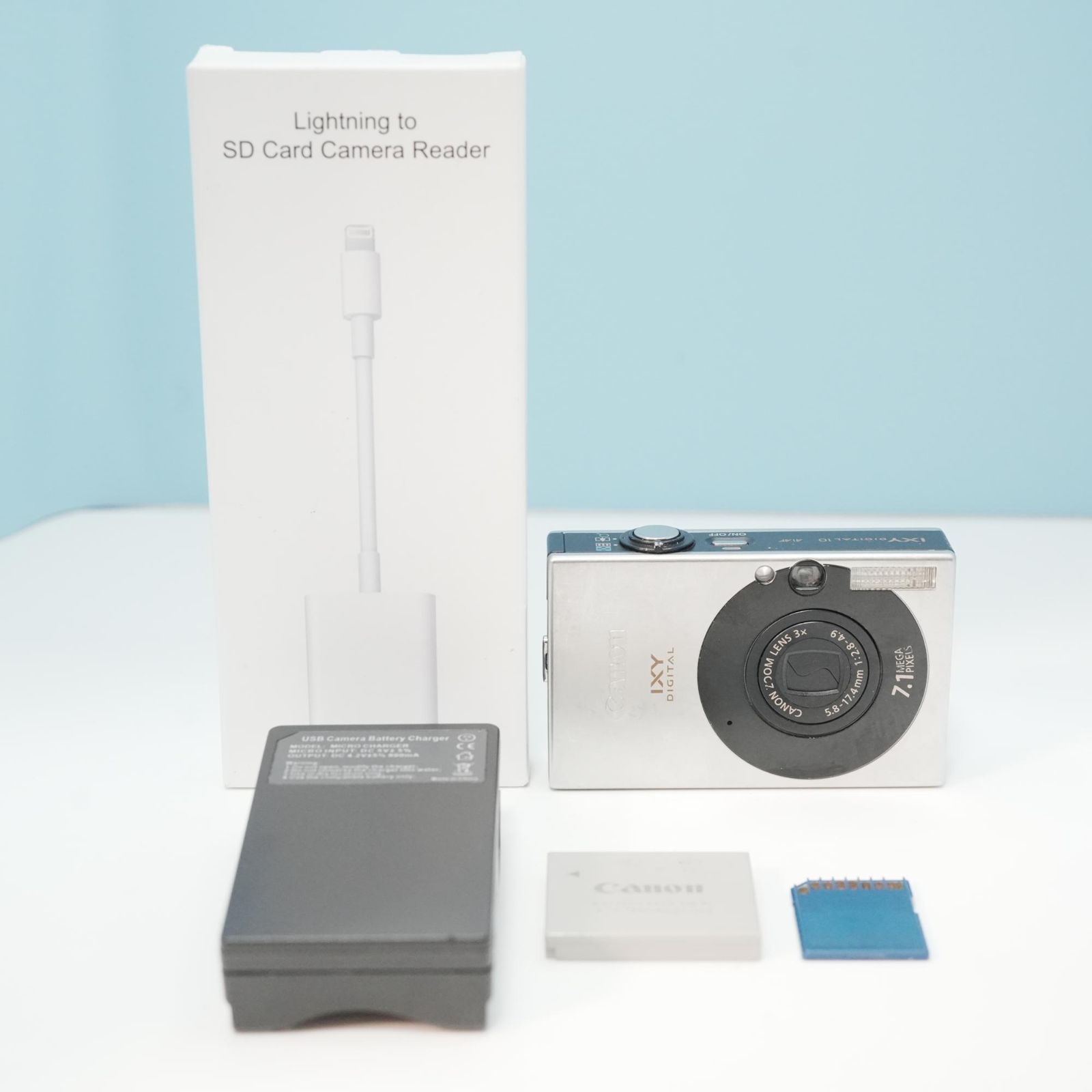 Canon IXY DIGITAL 10 デジカメ スマホ転送OK フルセット a5619 - メルカリ