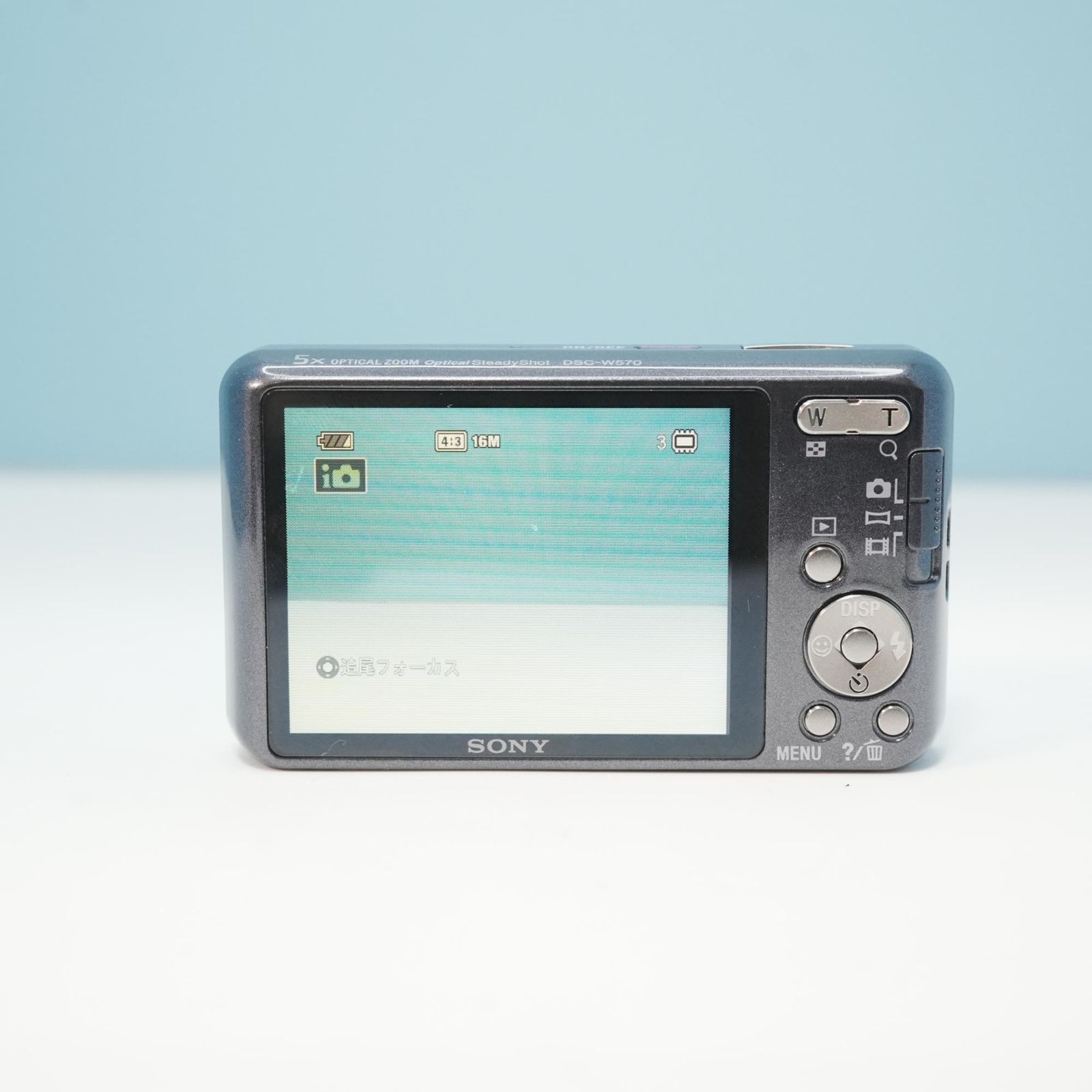 SONY Cyber-shot DSC-W570 デジカメ スマホ転送OK フルセット 極美品