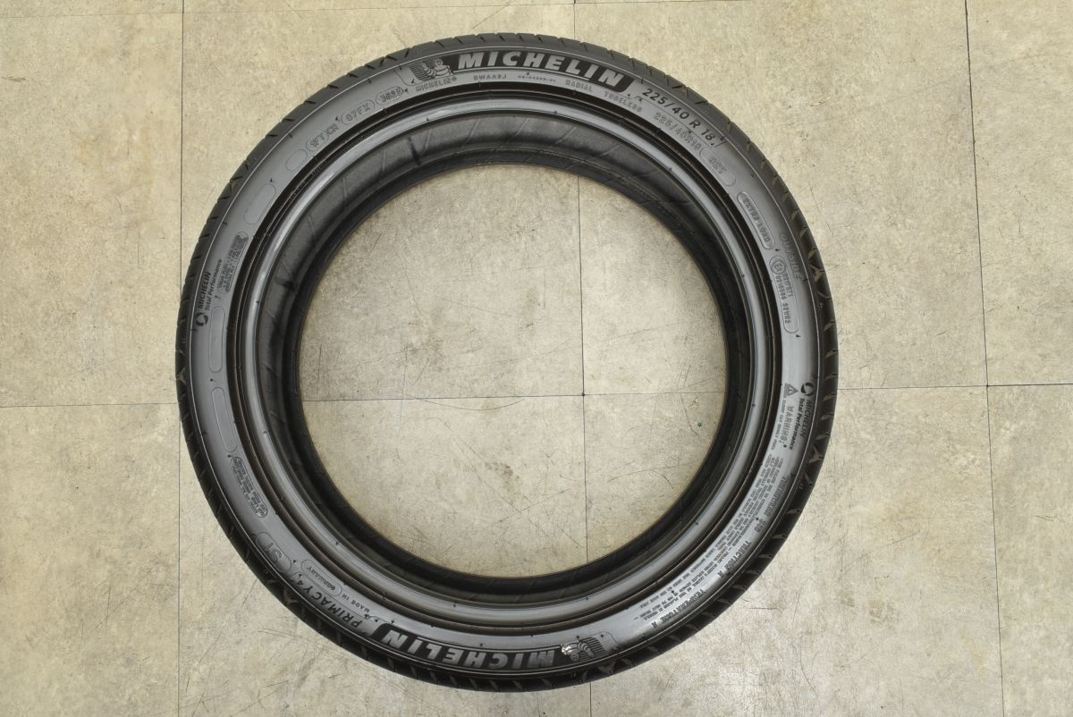  良好品 ミシュラン プライマシー4 225 40 R 18 4本セット GRヤリス 86 シビック BRZ ベンツ Aクラス Bクラス BMW 2シリーズ 18インチ サマータイヤ ノーマルタイヤ