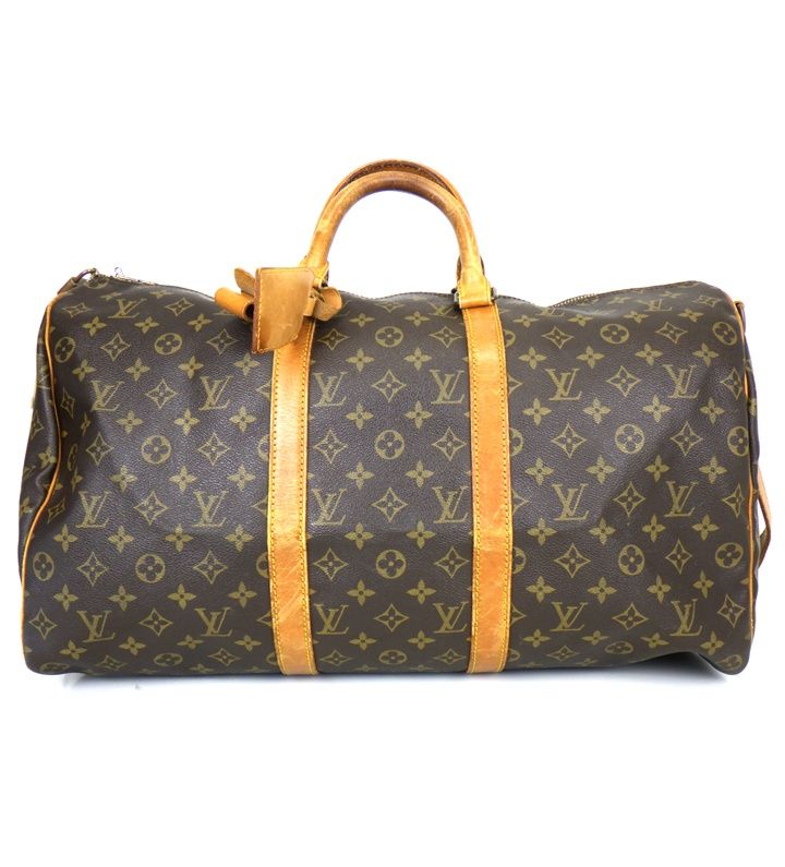 ルイヴィトン LOUIS VUITTON キーポル バンドリエール 50 M 41416 モノグラム 2 WAY ショルダー ボストン バッグ 46624
