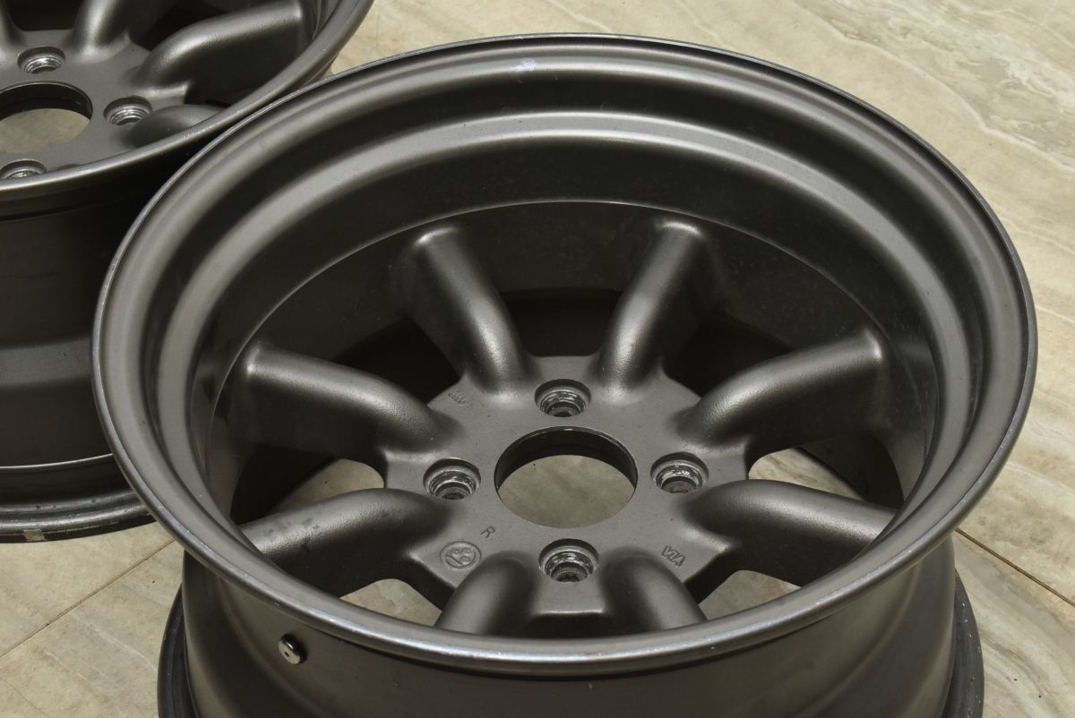 ホイール RSワタナベ エイトスポーク 16 in 9 J 0 PCD 114 3 2本 ハコスカ ケンメリ ジャパン 鉄仮面 C 10 110 210 DR 30 S 130