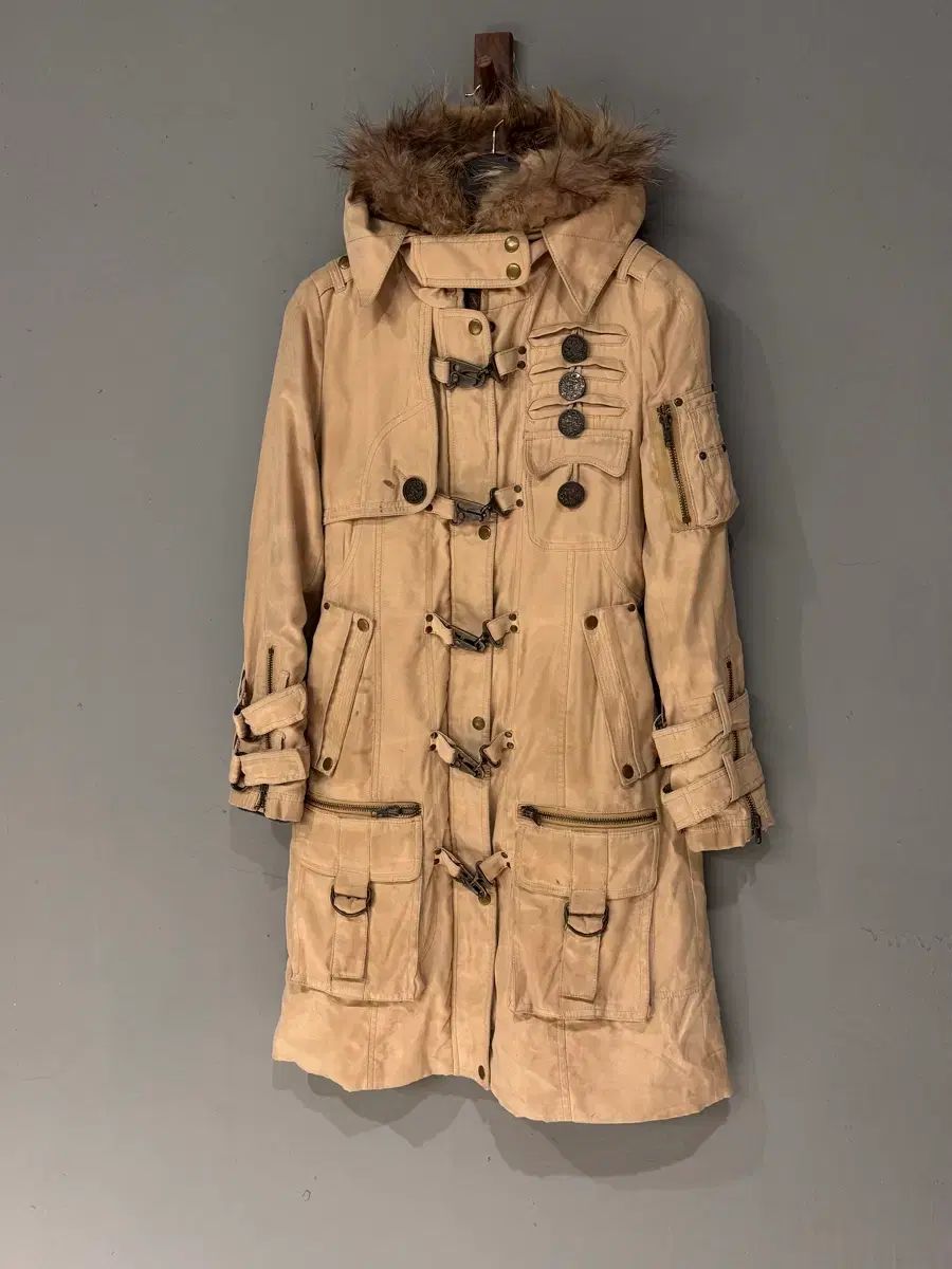 Swordfish 販売 バックル デザインテープ FIREマン ファー フード