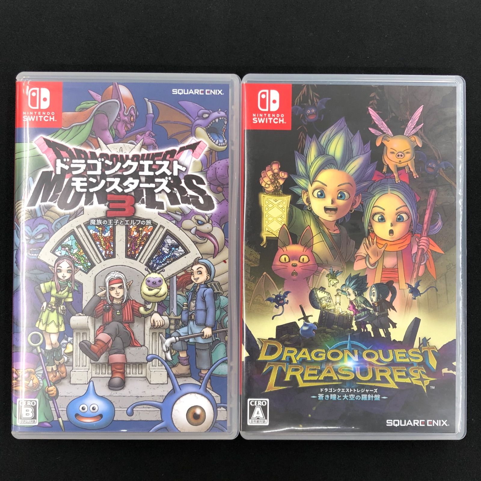 中古 Switch ドラゴンクエスト モンスターズ3 トレジャーズ セット