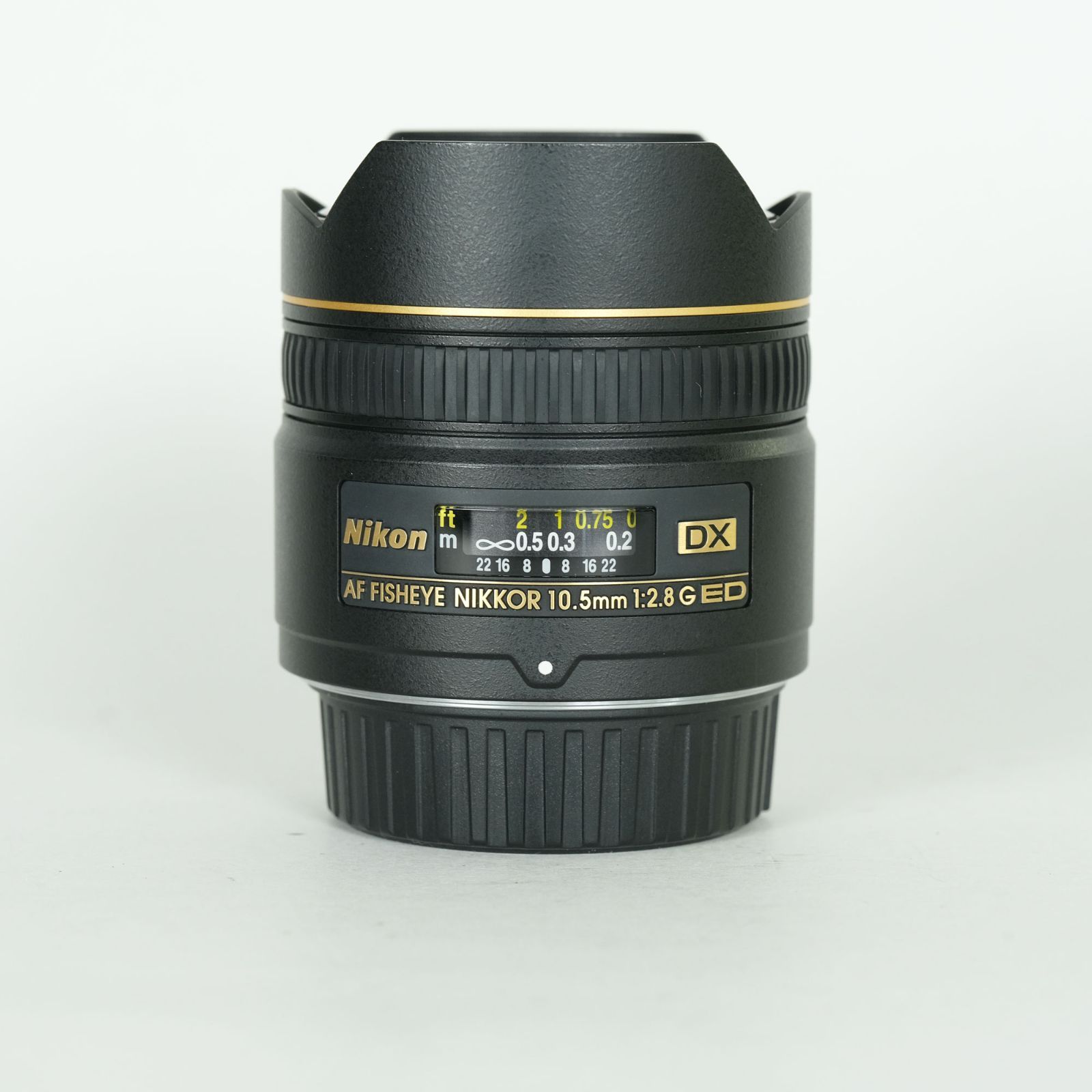 Nikon AF DX Fisheye Nikkor 10 5 mm F 2 8 G ED Fマウント