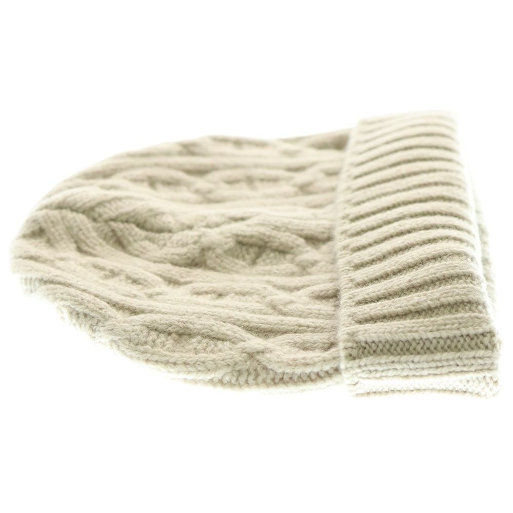 HERMES (エルメス) シェーヌダンクル カシミヤ ニット帽 ビーニー