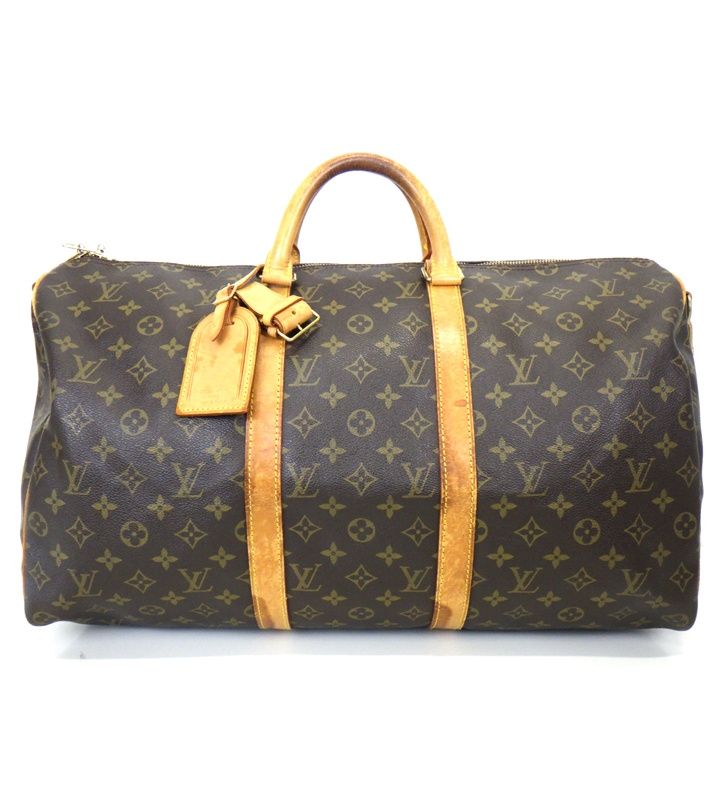 ルイヴィトン LOUIS VUITTON キーポル バンドリエール 50 M 41416 モノグラム 2 WAY ショルダー ボストン バッグ 46625