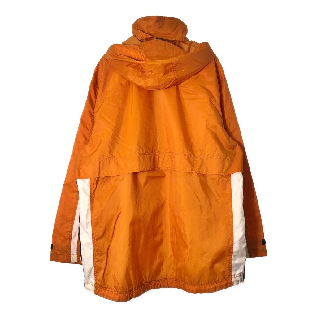 90年代 NIKE ナイキ アノラックパーカー オレンジ(メンズ L) 古着 高