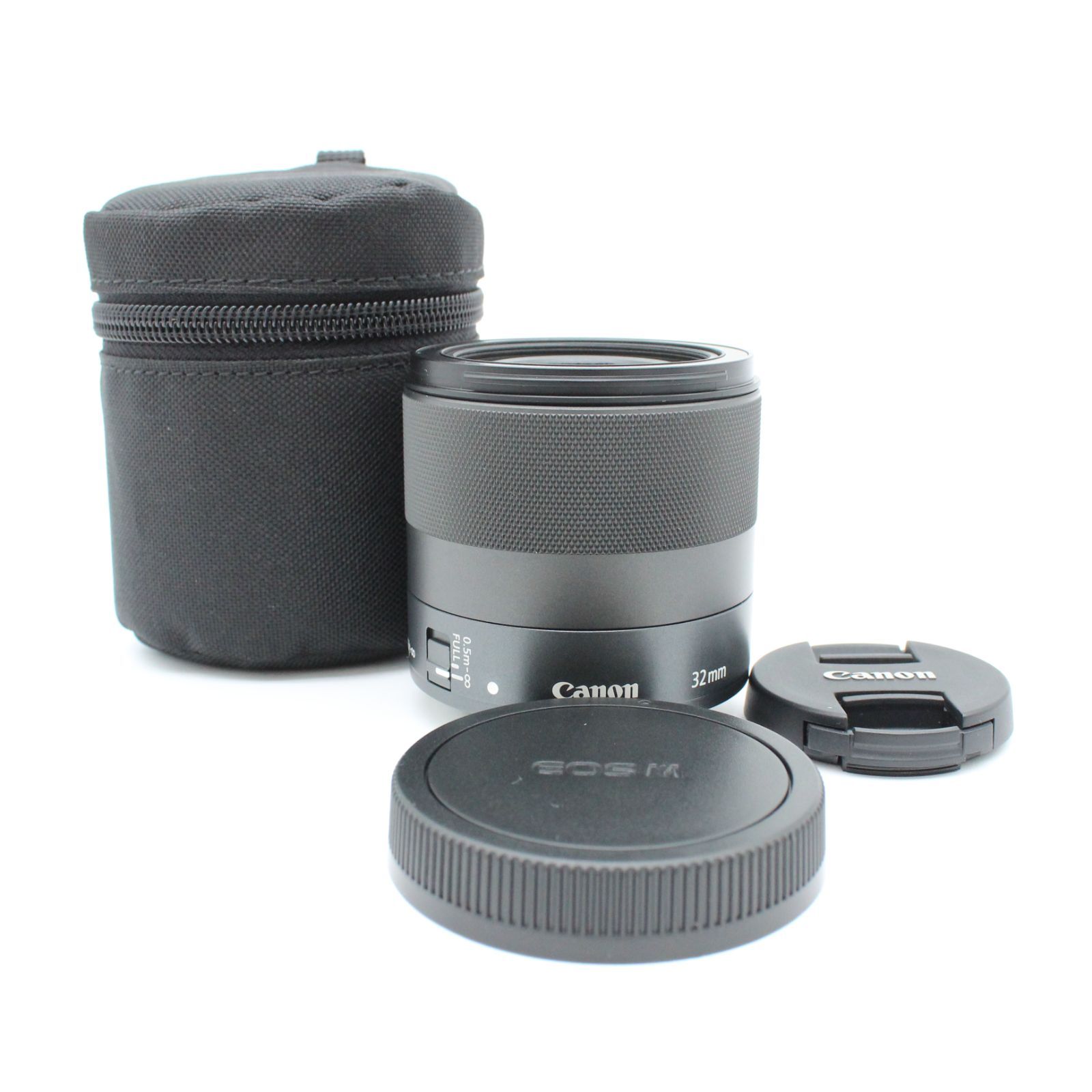 上品 CANON 単焦点レンズ EF M 32 mm F 1 4 STM ブラック