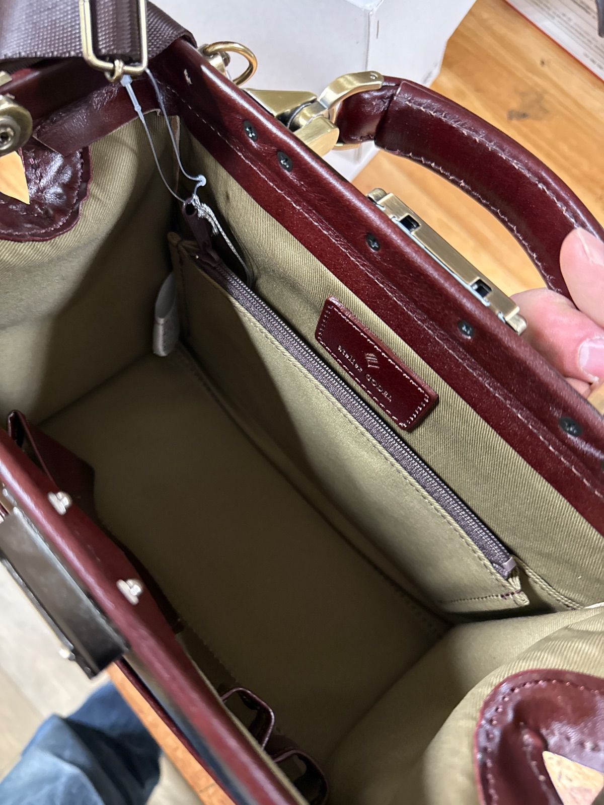 数量限定【訳アリお得品】atelierCODEL ミニ ダレスバッグ セカンド