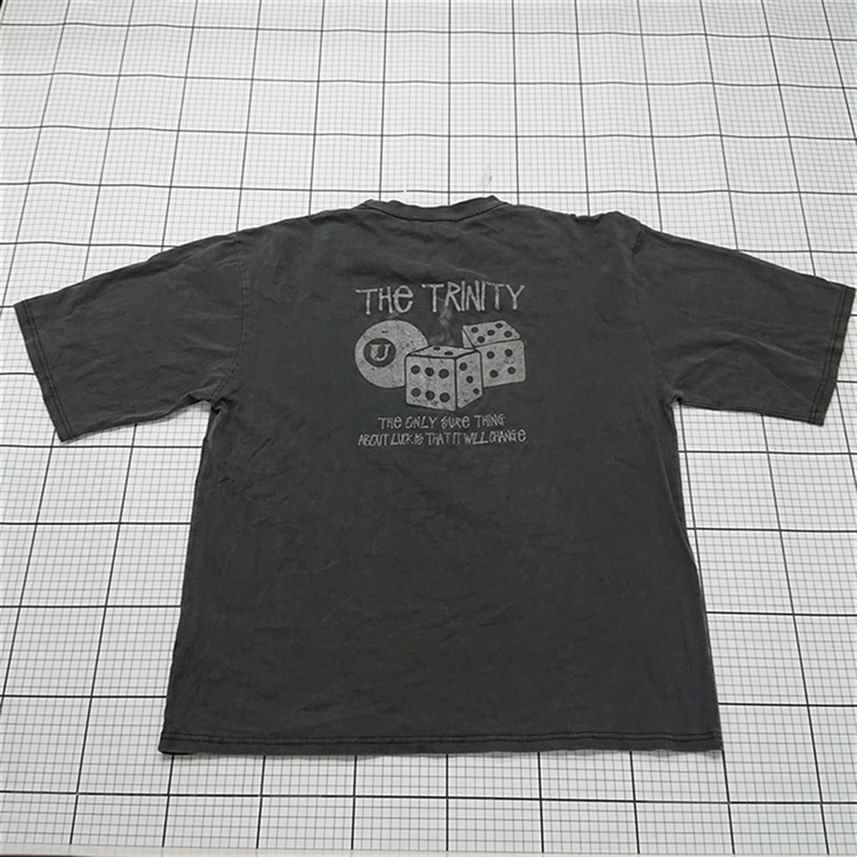 アンリラクシング Unrelaxing DESIGN UR-314-2 THE TRINITY プリントTシャツ ブラック系 メンズ X-LARGE E 1511110044406 - メルカリ