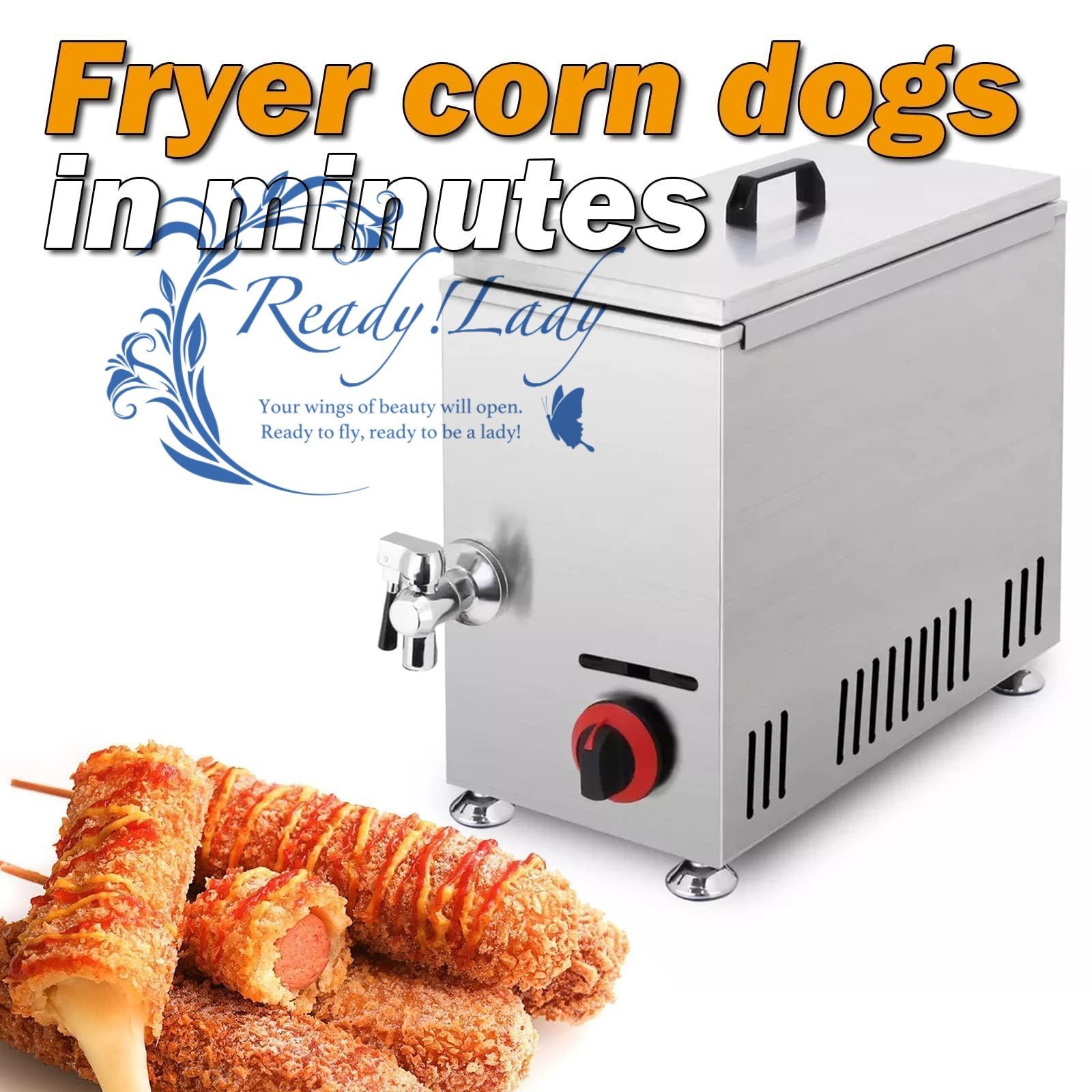 チーズホットドッグフライヤー、商業チーズホットドッグスティック