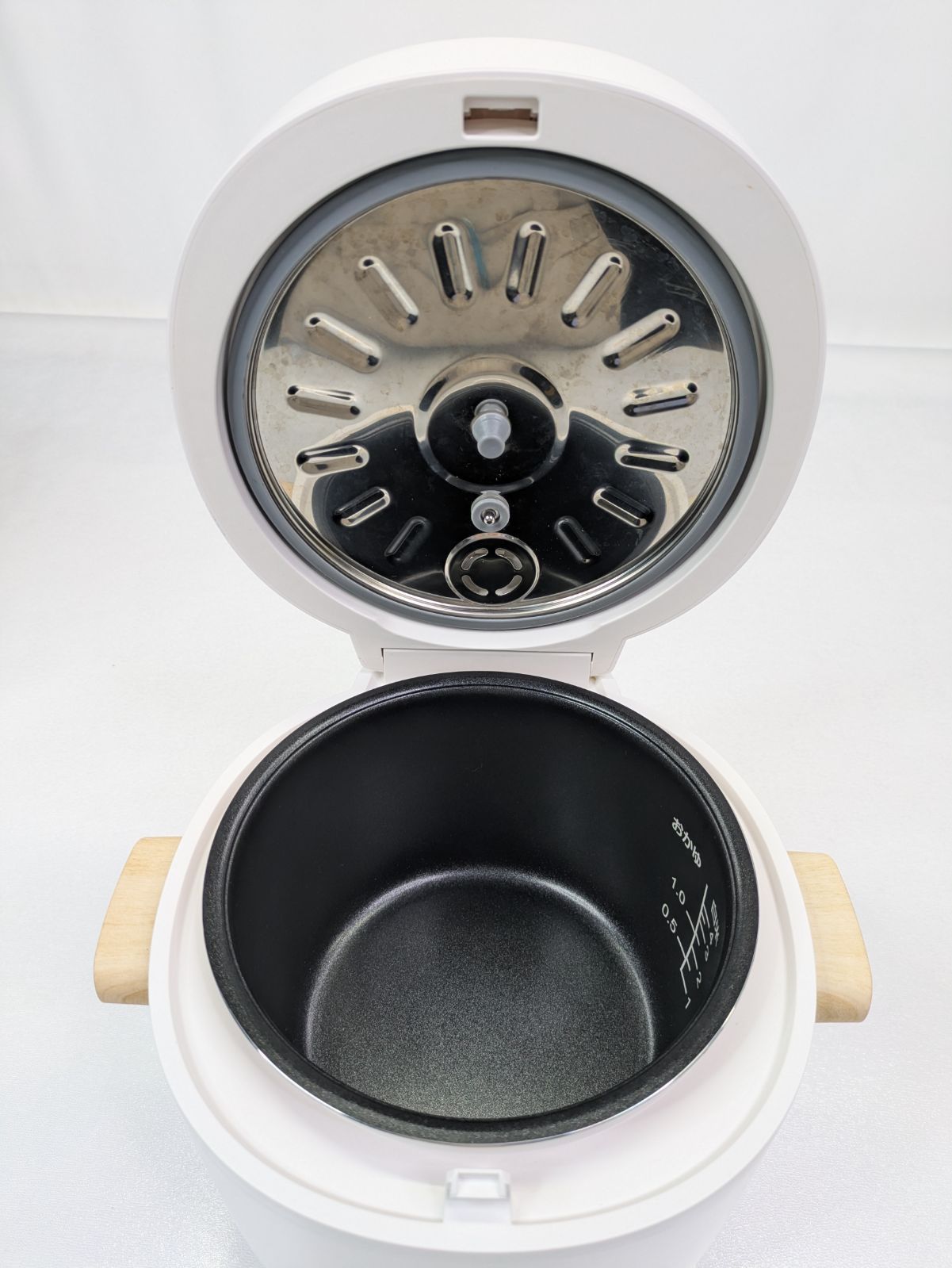 通電確認済み】アズマ・Azuma・MN-RC13-WH・4合炊き炊飯器・mononics