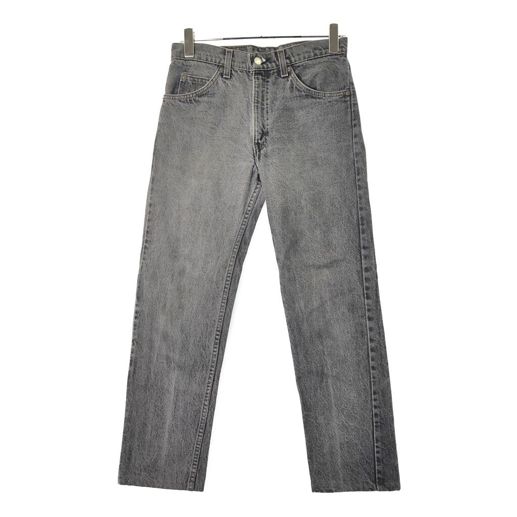 80年代 Levi s リーバイス 40505 0259 デニムパンツ ブラック メンズ W 30 L 古着 V 8941