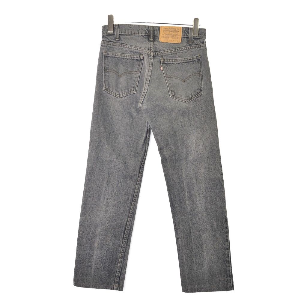 80年代 Levi s リーバイス 40505 0259 デニムパンツ ブラック メンズ W 30 L 古着 V 8941