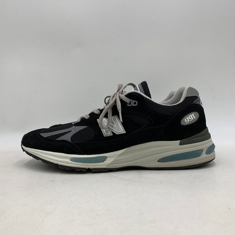 中古品】NEW BALANCE ニューバランス U991BK2 991V2 スニーカー