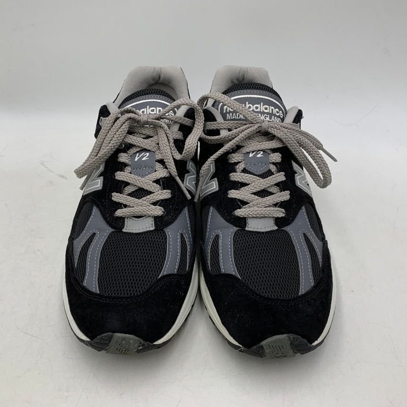 中古品】NEW BALANCE ニューバランス U991BK2 991V2 スニーカー