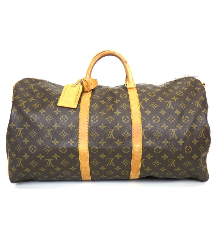 ルイヴィトン LOUIS VUITTON キーポル バンドリエール 55 M 41414 モノグラム 2 WAY ボストン バッグ 46626
