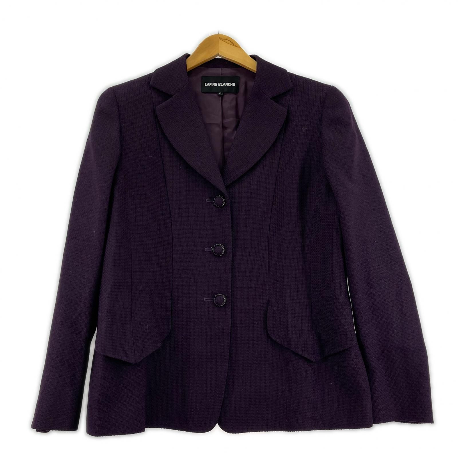 LAPINE BLANCHE ラピーヌ ブランシュジャケット size13/パープル