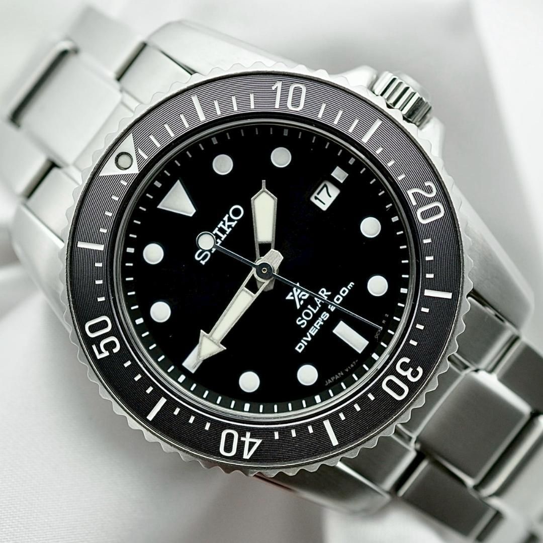 SEIKO PROSPEX SBDN 069 V 147 0 CS ソーラー メンズ W 00060