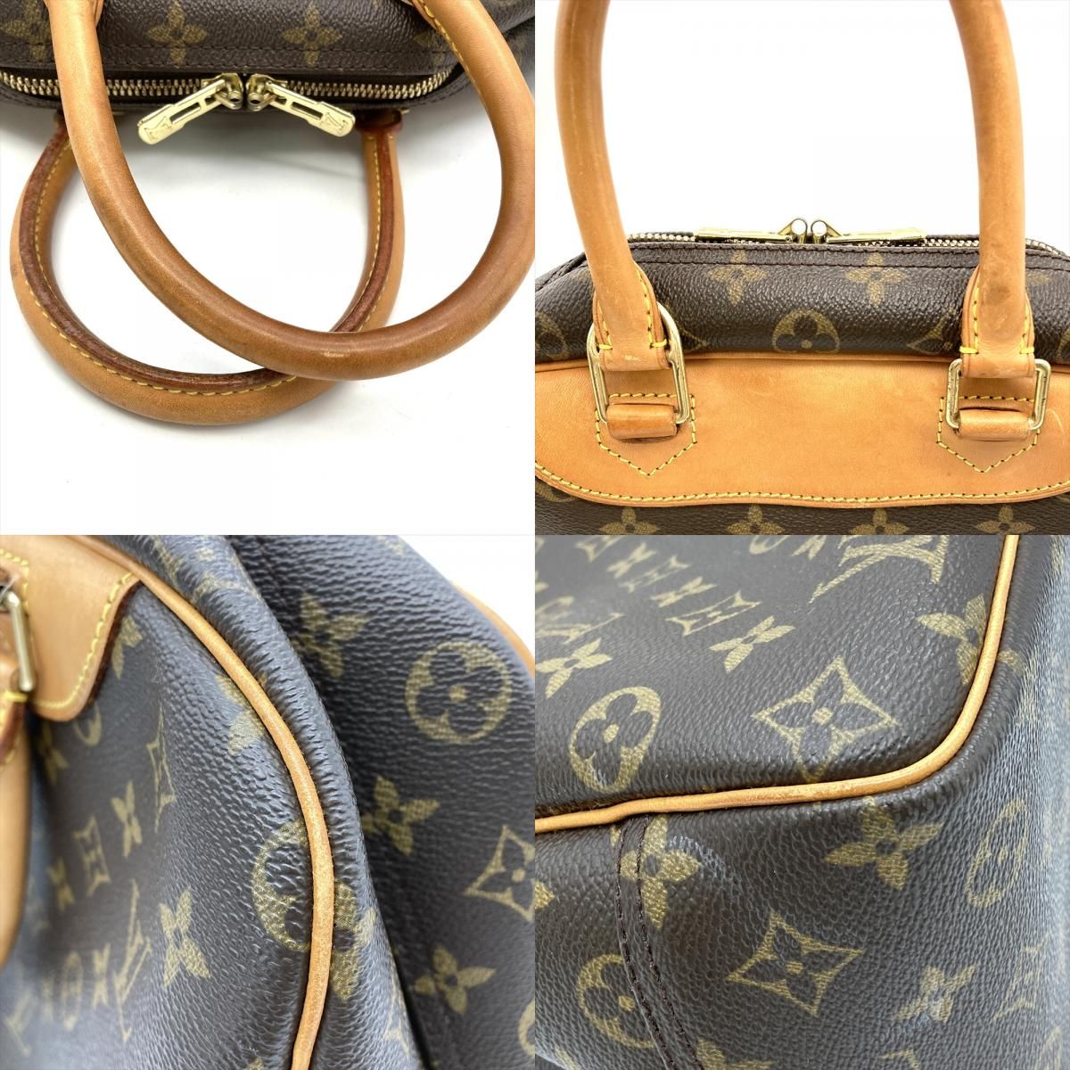 ルイヴィトン LOUIS VUITTON ドーヴィル ハンドバッグ モノグラム
