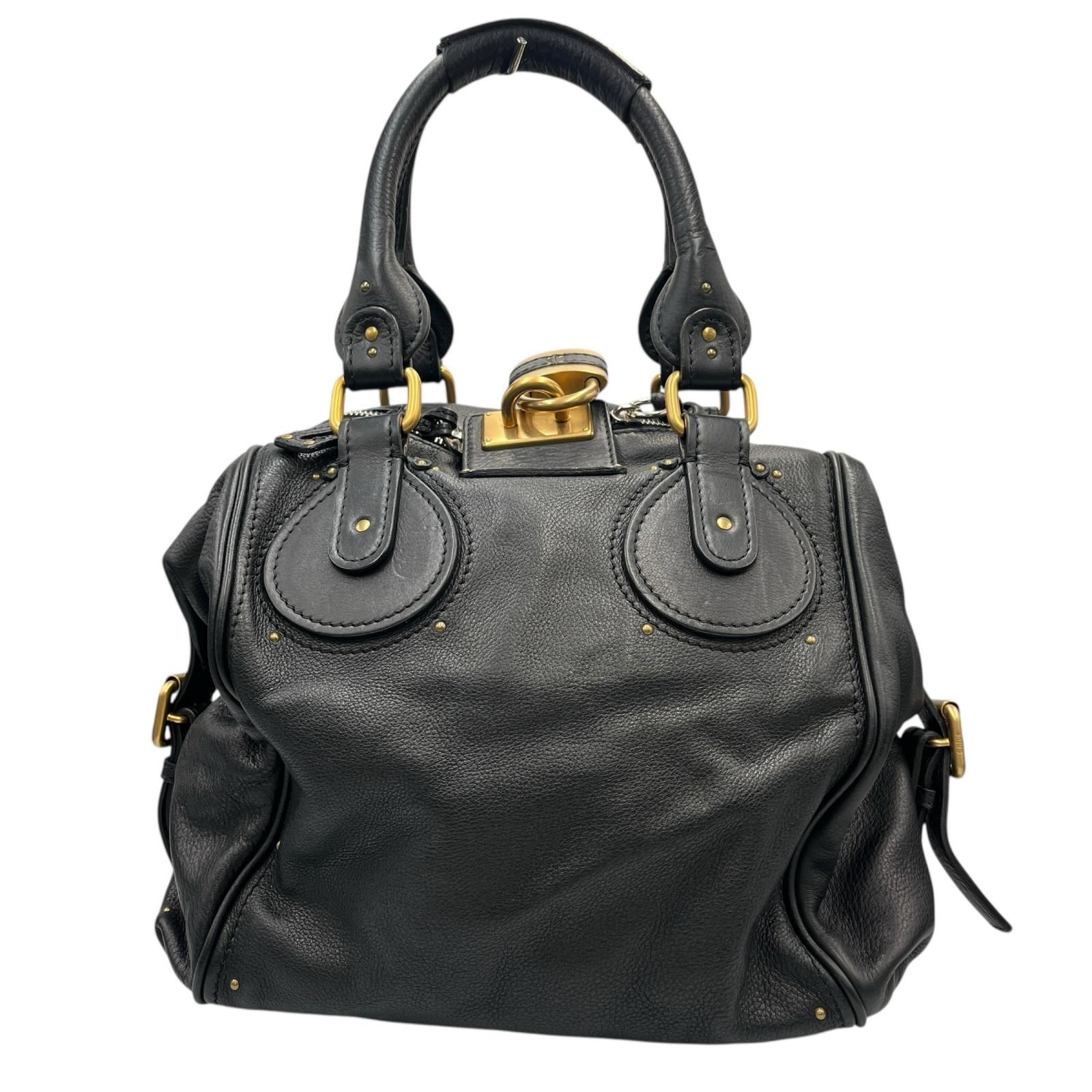 クロエ Chloe ハンドバッグ パディントン ミニボストン レザー