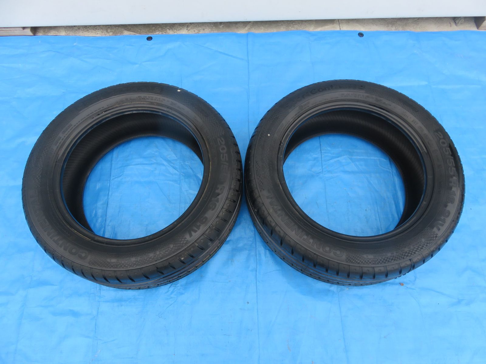 SFC 4119 16インチ タイヤ 205 55 R 16 91 V 2本セット 夏タイヤ サマータイヤ SportContact 2