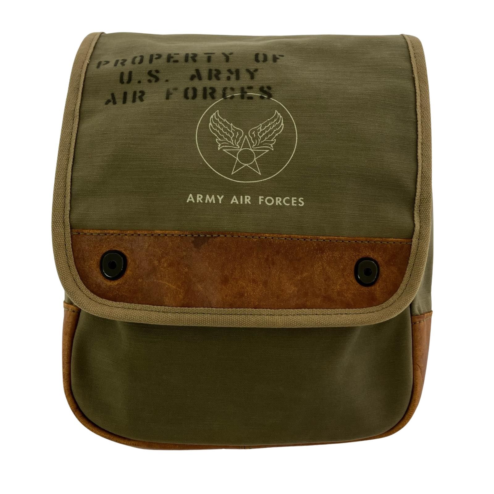 Buzz Rickson s バズリクソンズ プリントショルダーバッグ カーキ