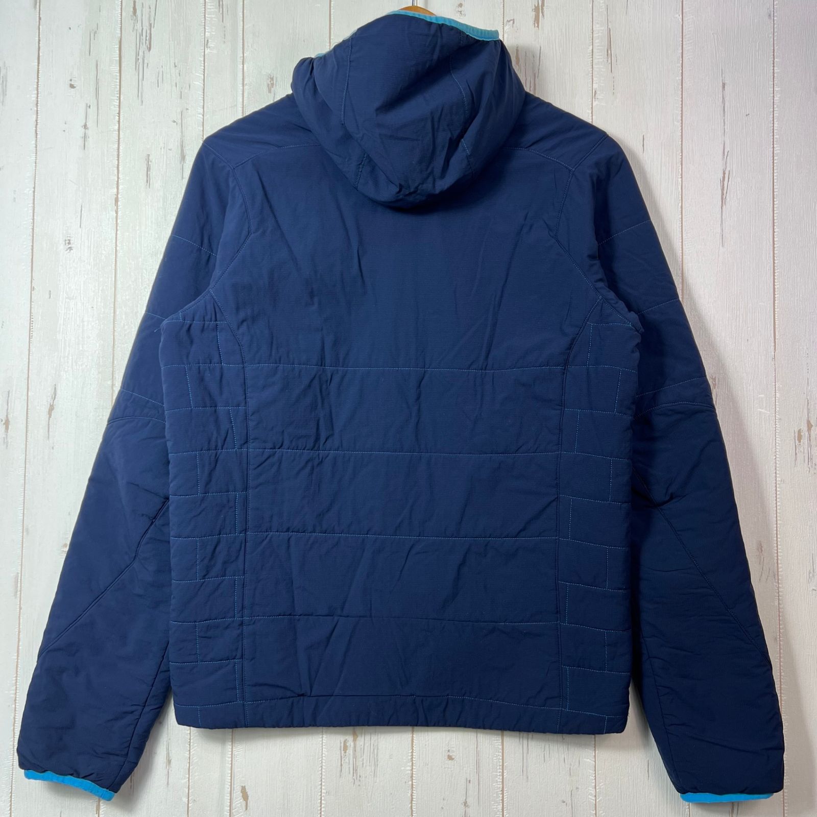 【Men's S ネイビー系】 2015 Patagonia ( パタゴニア ) ナノエア フーディ Nano-Air Hoody NVYB ナイロン ウェア トップス アウター ジャケット 化繊インサレーション Men's XS ネイビー系】 2015 Patagonia ( パタゴニア ) ナノエア