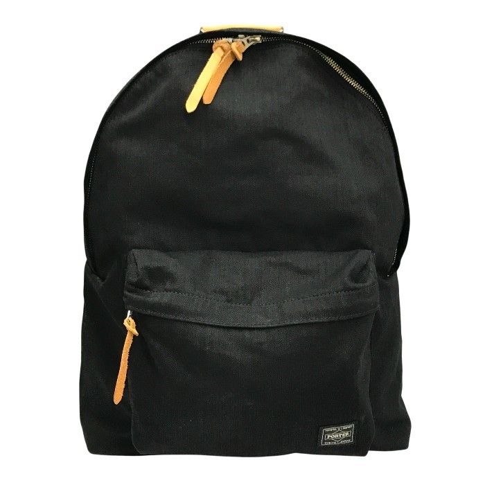 PORTER ポーター ノアール デイパック ユニセックス キャンバス リュック バックパック NOIR DAYPACK ブラック 895-15157 T 1