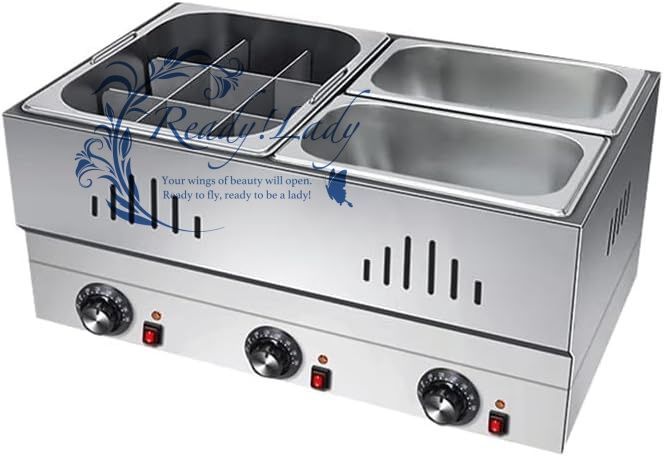 おでん鍋 電気おでん鍋 業務用デスクトップおでん機50 250℃温度調節 自動保温機能 仕切り鍋 ステンレス鋼 大容量デスクトップおでん鍋 多用途おでん鍋 卓上万能鍋 しゃぶしゃぶ鍋 中華火鍋 卓上鍋 ‎ダブルタンク 9グリッド ダブルスーププール