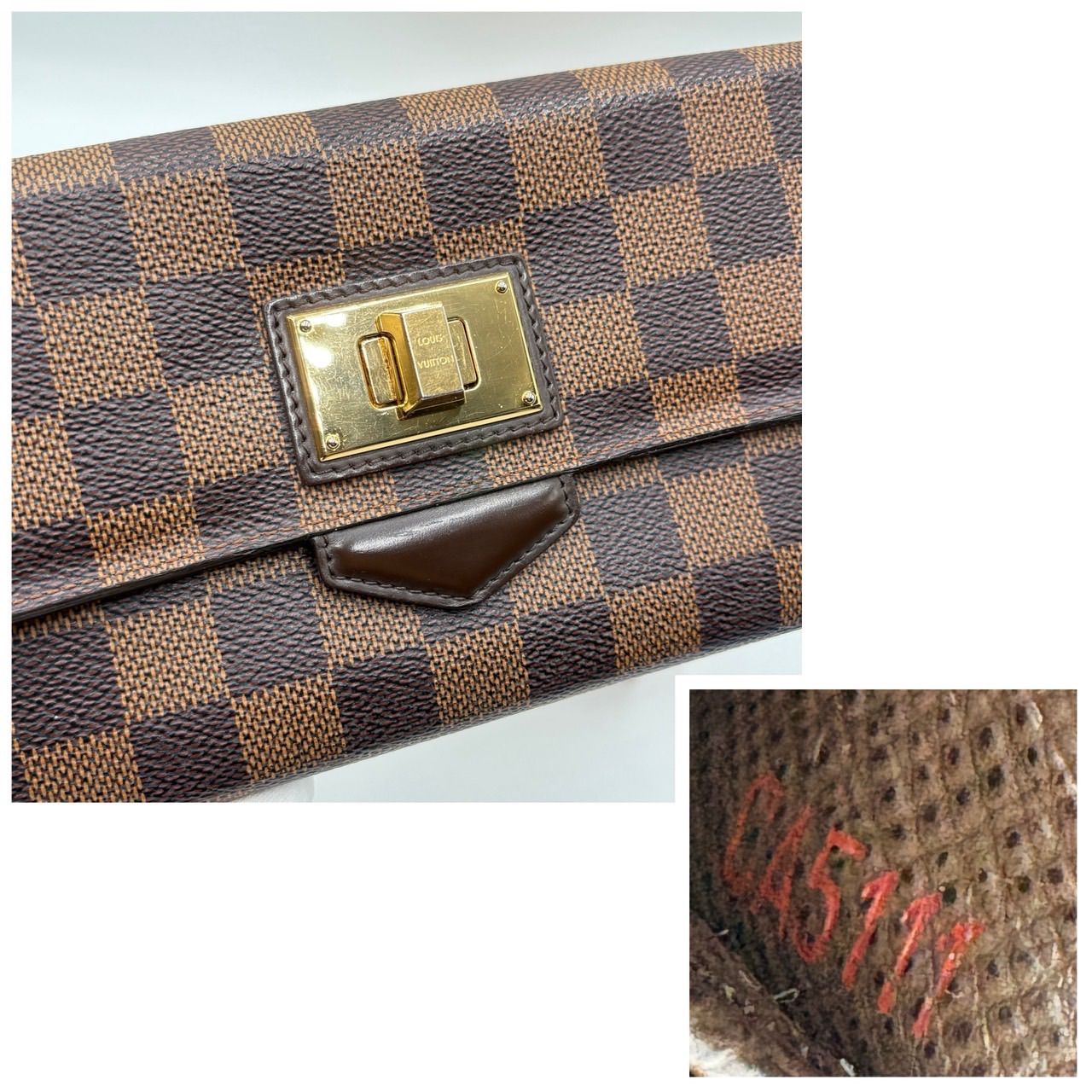 ❣️ルイヴィトン❣️ダミエ•ポルトフォイユローズベリー長財布【極上