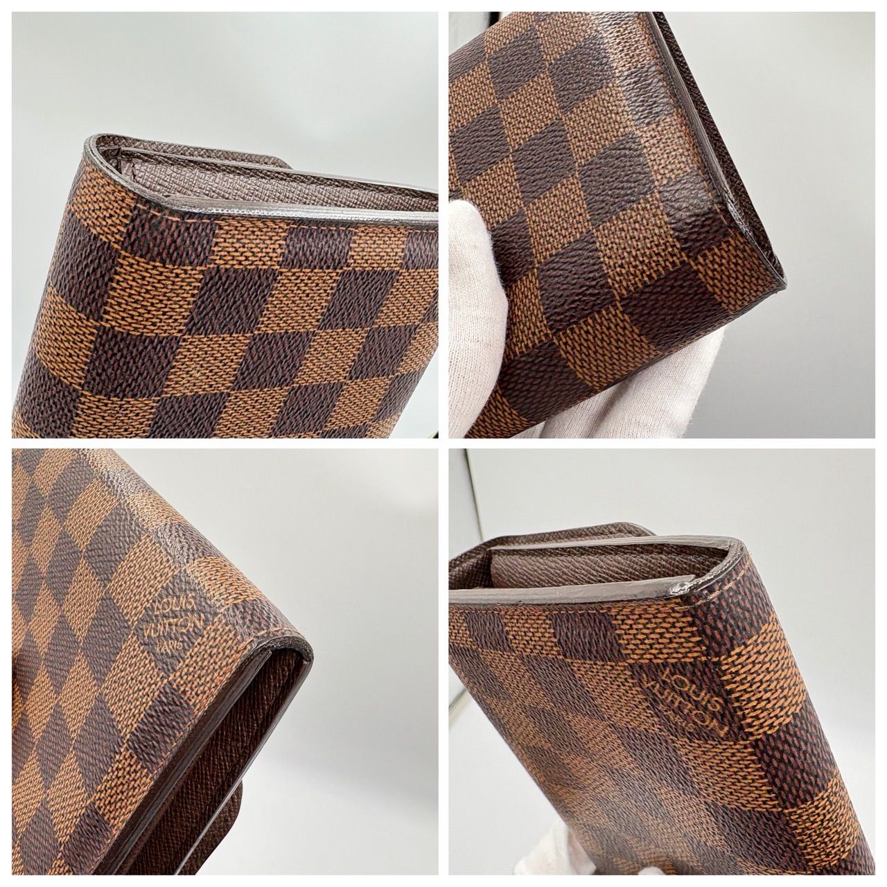 ❣️ルイヴィトン❣️ダミエ•ポルトフォイユローズベリー長財布【極上