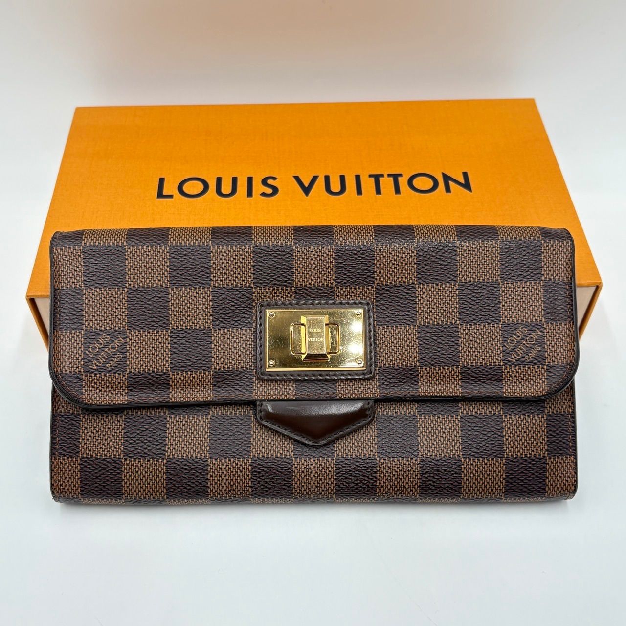 ✨極美品✨️ルイヴィトン ダミエアズール ポルトフォイユ エミリーローズ 長財布 ルイヴィトン ダミエアズール ポルトフォイユ サラ長財布 ダミエアズール