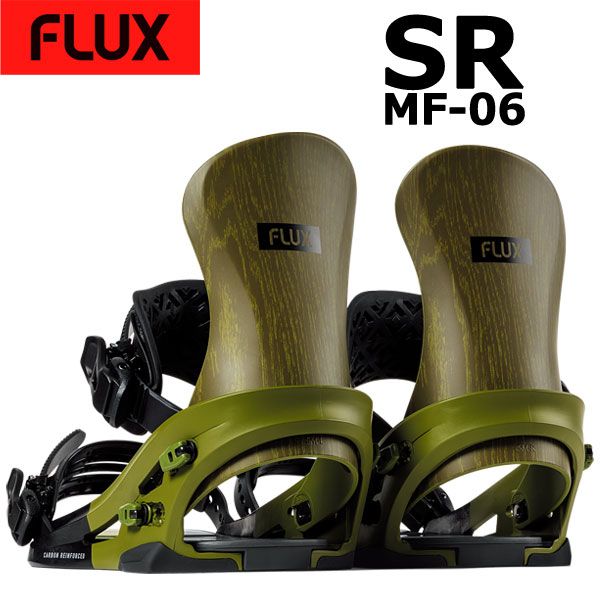 25 26 FLUX フラックス SR MF 06 エスアール メンズ レディース ビンディング バインディング スノーボード 2026