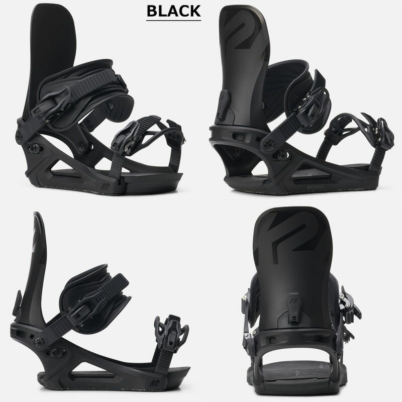 スノーボード ボンバーバインディング 2026 K2 ケーツー SONIC ソニック BLACK 25-26 スノーボード