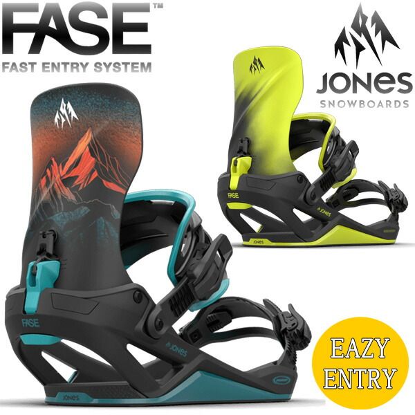 25 26 JONES ジョーンズ MERCURY ART FASE マーキュリーフェイズ メンズ ビンディング バインディング スノーボード 2026