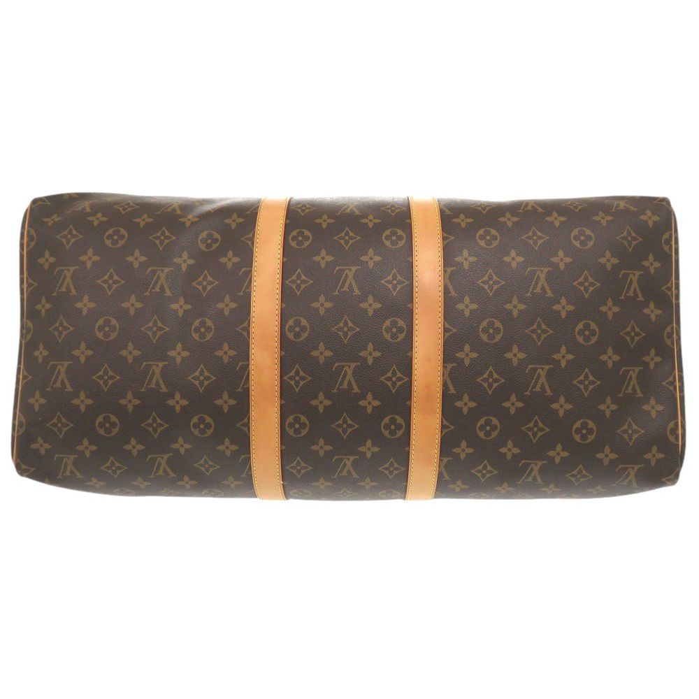 ルイ ヴィトン キーポル55 モノグラム M41424 ブラウン ボストンバッグ