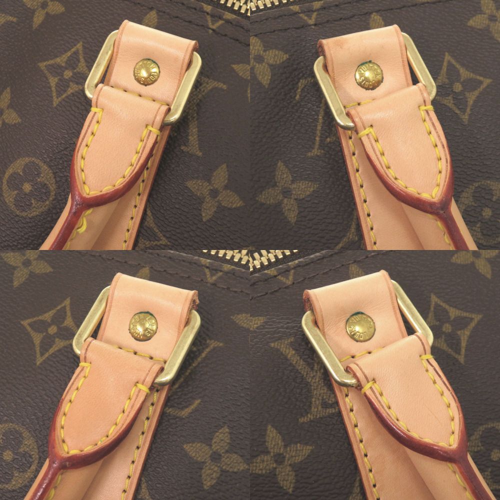 美品 ルイ ヴィトン キーポル55 モノグラム M41424 ブラウン ボストン