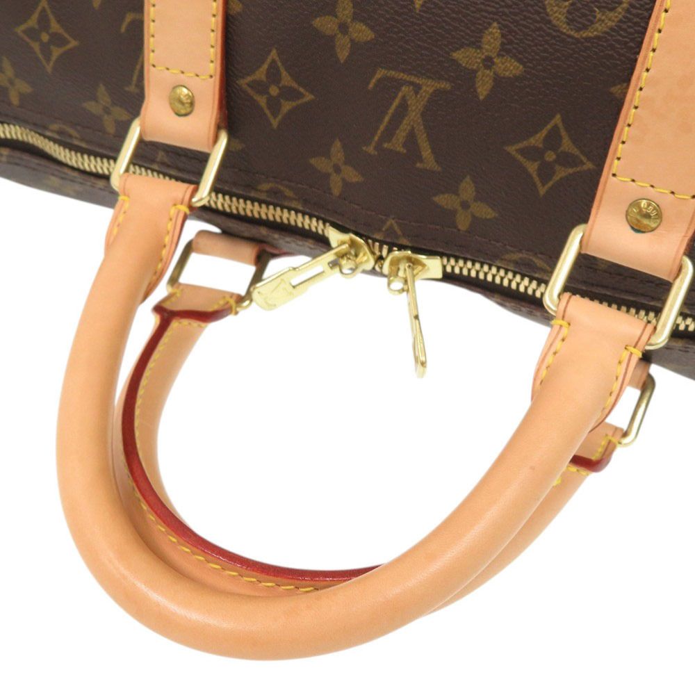 LOUIS VUITTON ボストンバッグ モノグラム キーポル55 ブラウン ルイヴィトンキーポルバンドリエール 55 旧型 14145 ブラウン