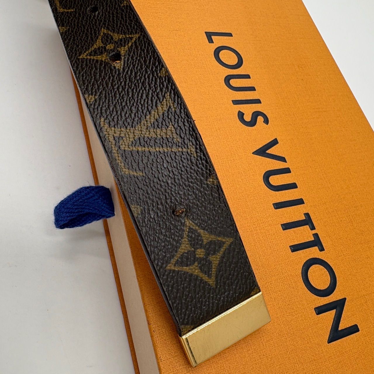  ルイヴィトン モノグラム サンチュールキャレベルト ベルト 小物