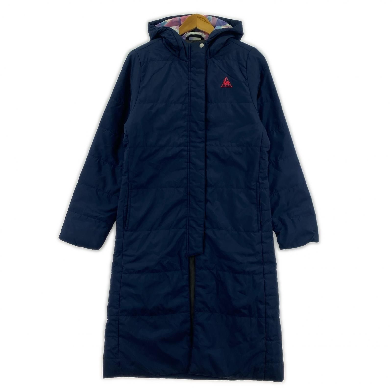 le coq sportif ルコックスポルティフ 中綿コート sizeS/ネイビー