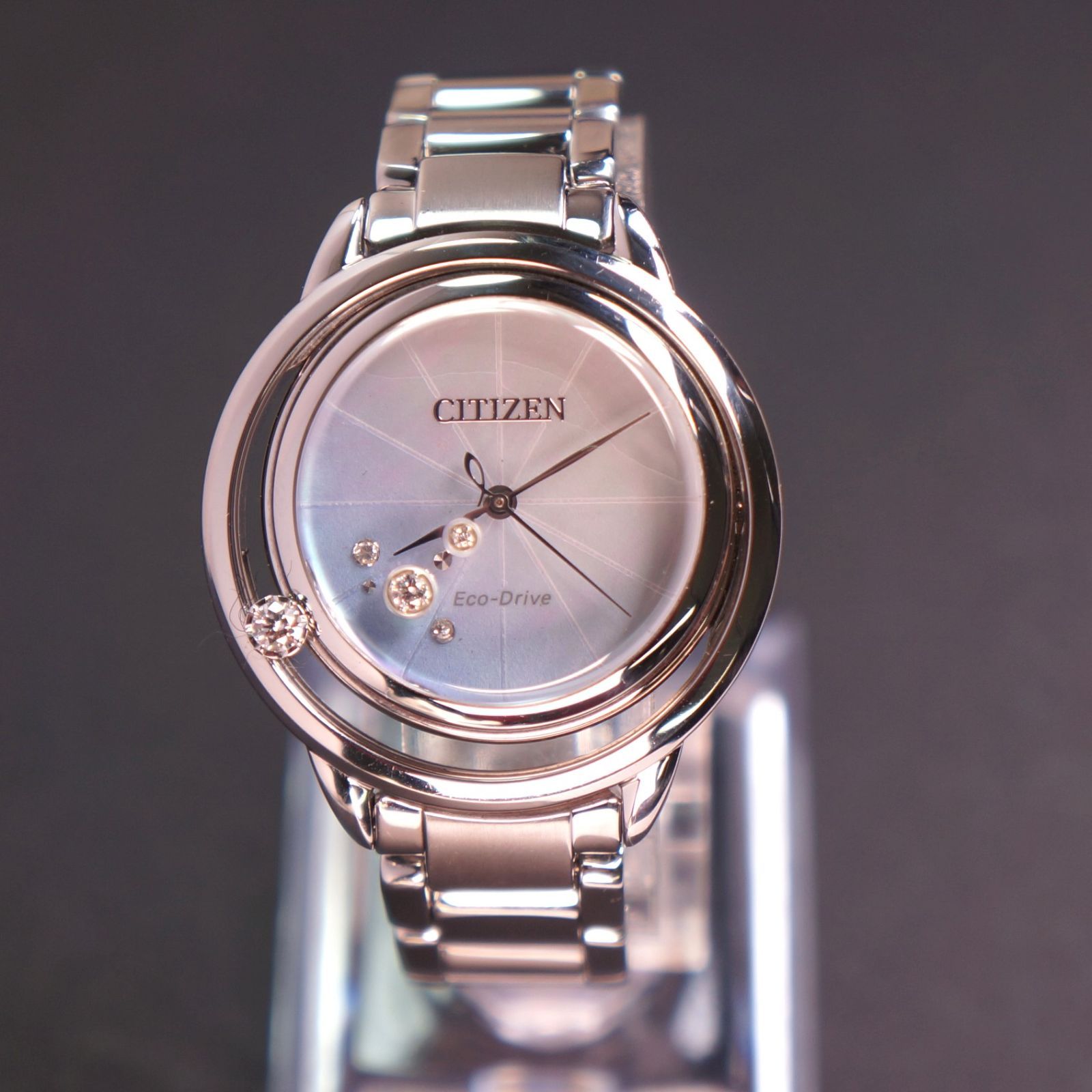 稼働美品】シチズンエル Arcly Collection 5Pダイヤ - メルカリ