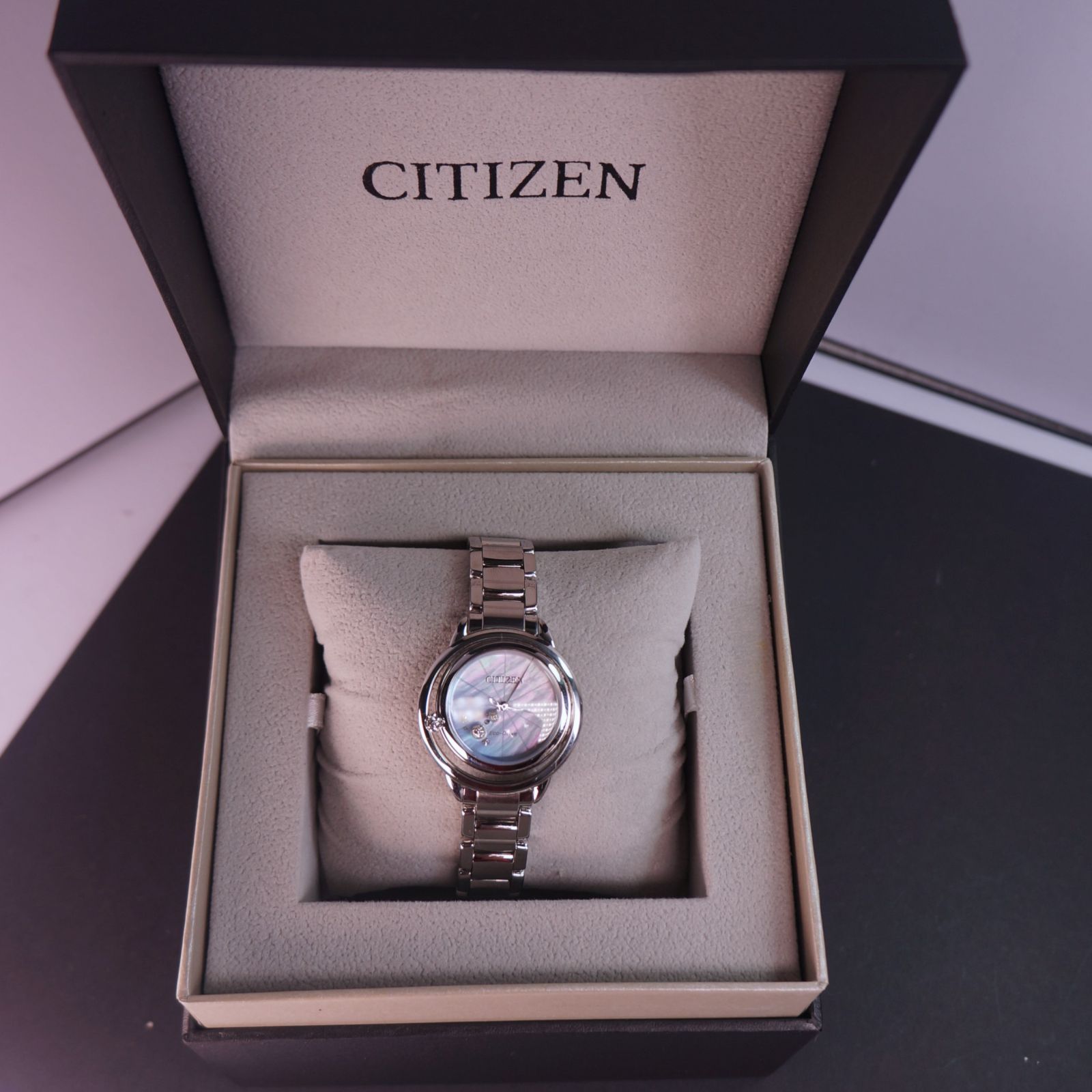 稼働美品】シチズンエル Arcly Collection 5Pダイヤ - メルカリ
