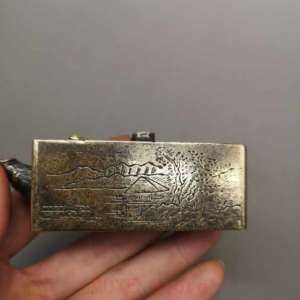 一得閣水滴 硯滴 銅製 書道具 文房具 工芸品美術品 置物 - メルカリ