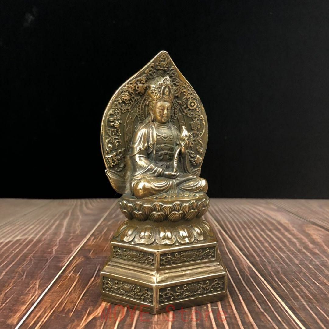 西方三聖仏像 菩薩 観音 銅製 仏像 彫刻 置物 開運 風水 仏教美術 西方三聖坐像 地蔵 菩薩 観音 銅製 仏像 彫刻 置物 開運 風水