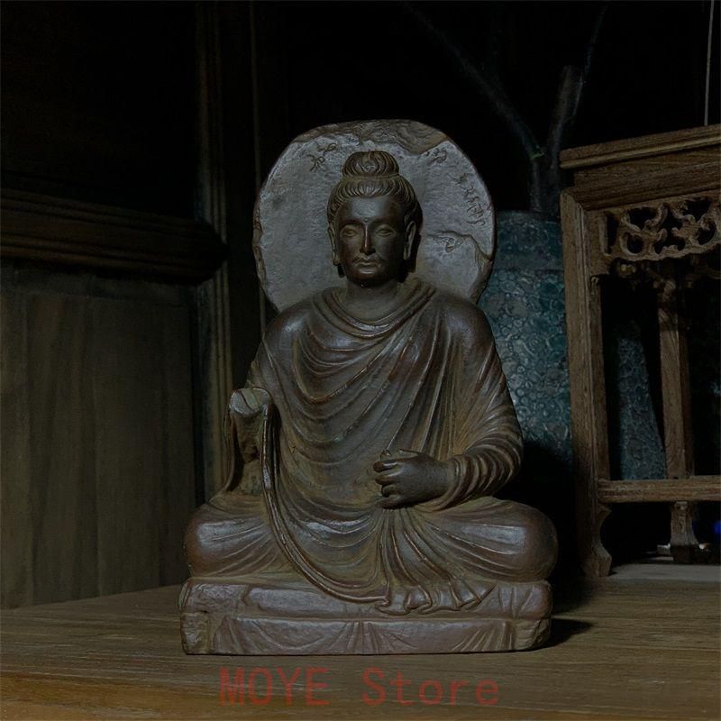 ガンダーラ禅定坐像 鎮宅 辟邪 開運 風水 招財 置物 工芸品 - メルカリ